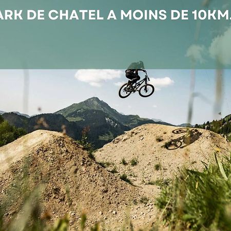 Chalet Les 4 Saisons - Ski, Parking Et Jardin Abondance エクステリア 写真
