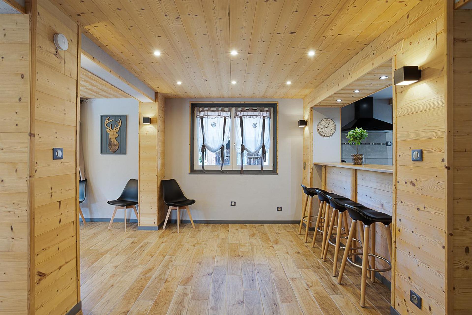 Chalet Les 4 Saisons - Ski, Parking Et Jardin Abondance エクステリア 写真