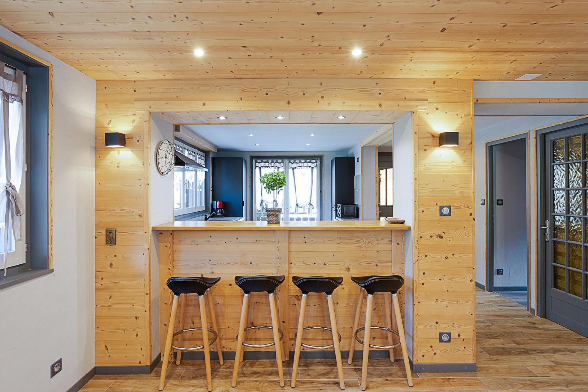 Chalet Les 4 Saisons - Ski, Parking Et Jardin Abondance エクステリア 写真
