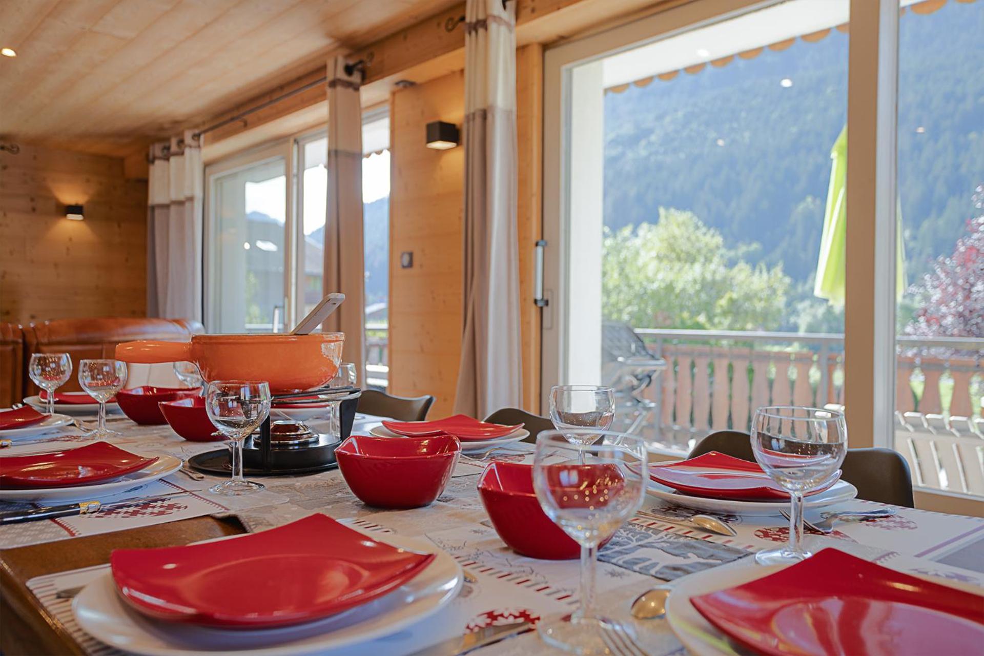 Chalet Les 4 Saisons - Ski, Parking Et Jardin Abondance エクステリア 写真